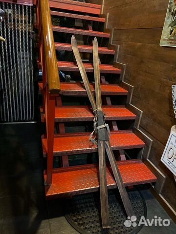 Лыжи старинные СССР