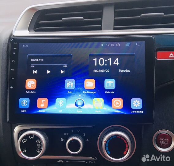 Магнитола-планшет на Honda FIT