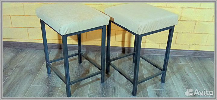 Табурет Лофт мягкий