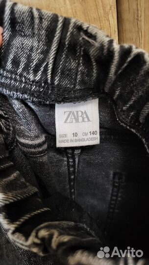 Джинсы бананы zara 140