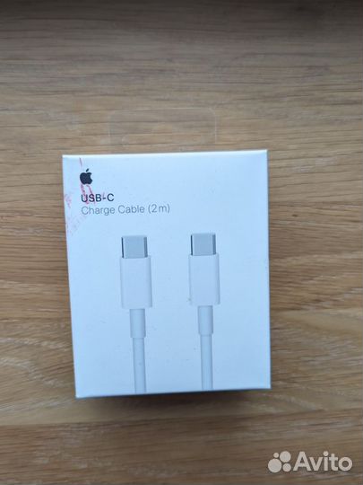 Кабель usb type c apple 2м - Оригинал, запечатан