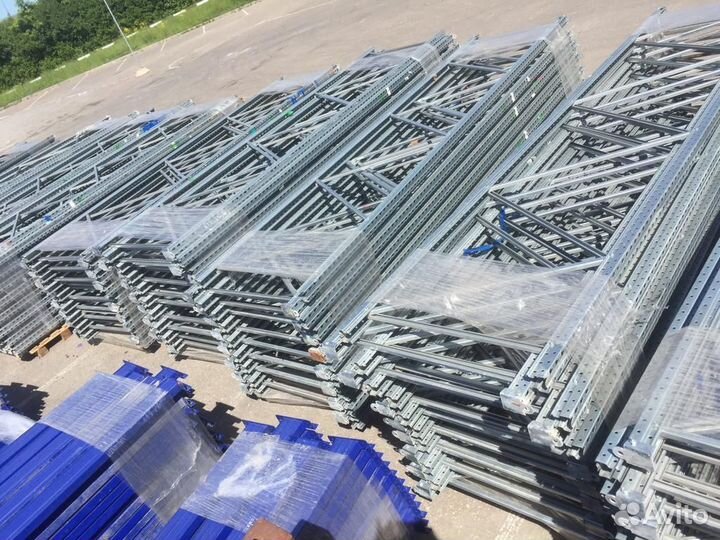 Складские стеллажи бу фронтальные