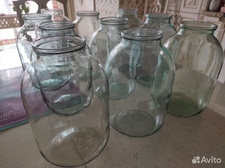 Банки стеклянные 3-х литровые