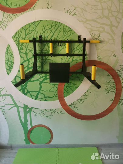 Турник на стену 3 в 1, спортивный комплекс
