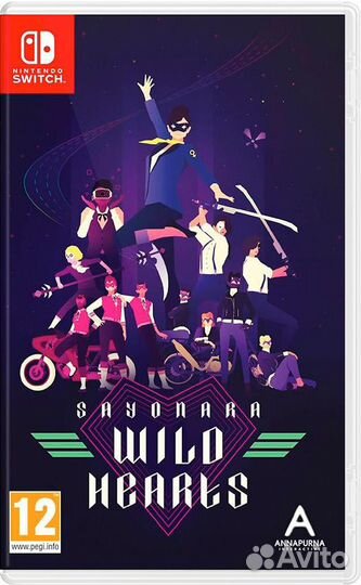 Sayonara: Wild Hearts Nintendo Switch, русские суб