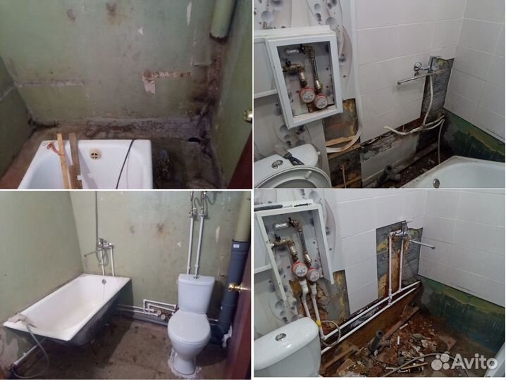 Сантехник. Замена труб, стояков, монтаж отопления