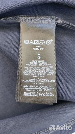 Футболка Yeezy gap balenciaga