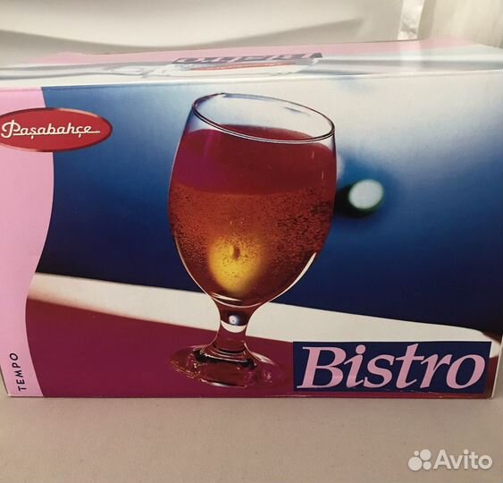 Новые бокалы 300 мл 6 штук в коробке