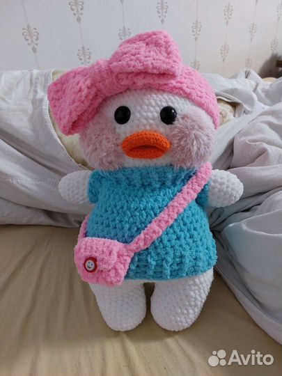 Уточка Лалафанфан ручная работа