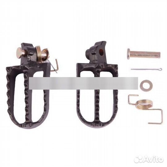 Подножки водительские (пара) TTR125