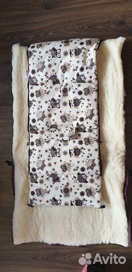 Конверт из натуральной овчины