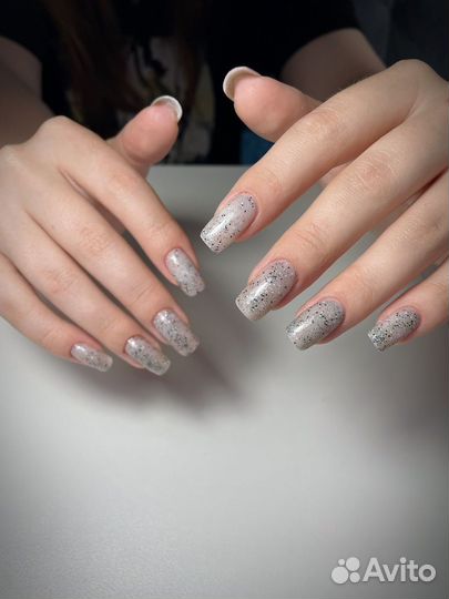 Маникюр с покрытием гель лак