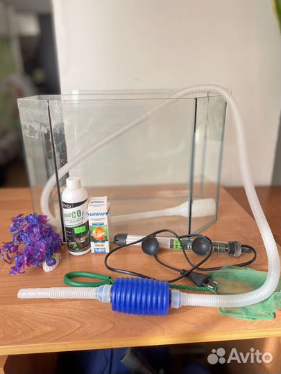 Аквариум с принадлежностями
