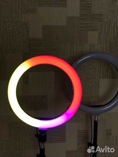 Кольцевая лампа RGB