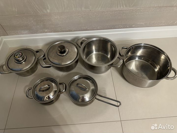 Кастрюли из нержавейки