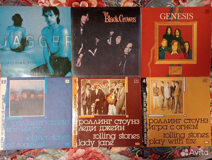 Винил пластинки иностранный рок,поп