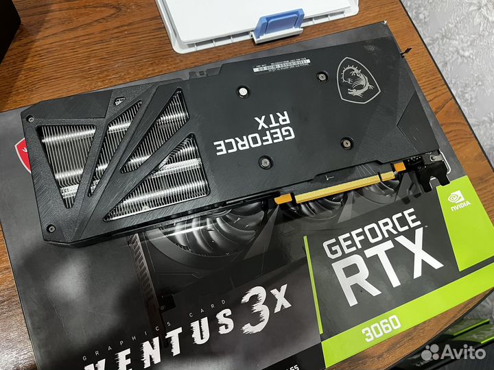 Видеокарта rtx 3060 12 gb ventus 3x