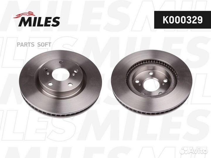 Miles K000329 Диск тормозной toyota camry (V40) 06