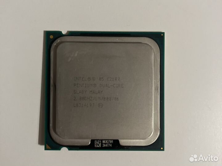 Intel Pentium E2180 LGA775, 2 x 2000 мгц