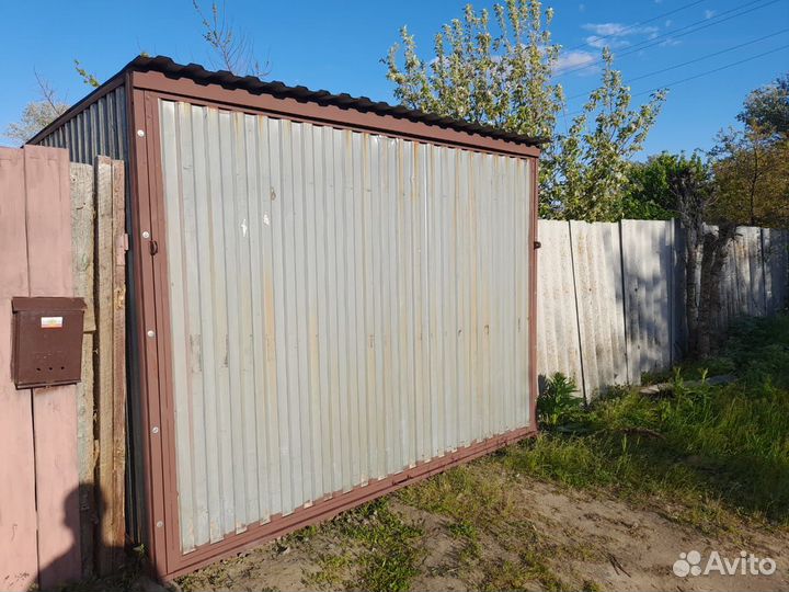 Гараж металлический разборный