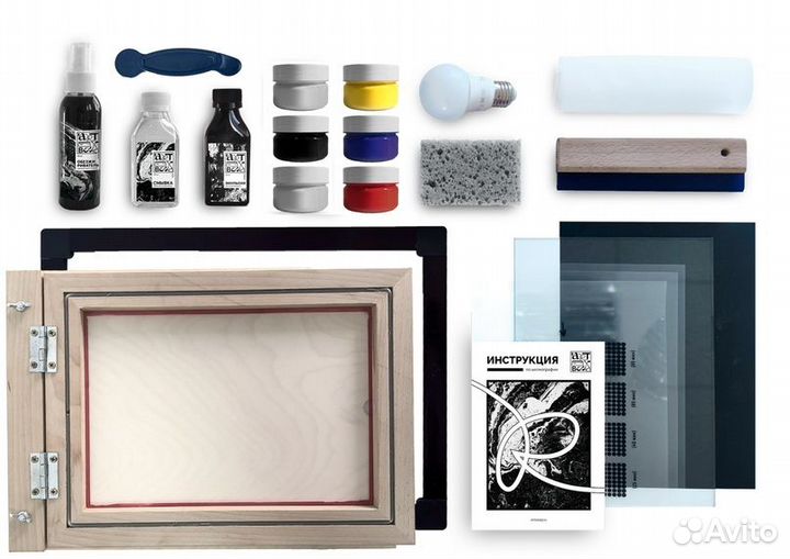 Набор(ы) для шелкографии/роспись одежды