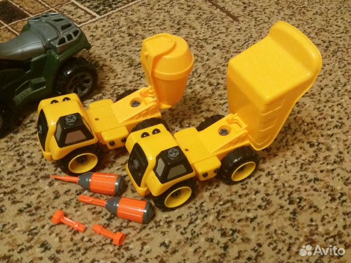 Машинки разбирающиеся