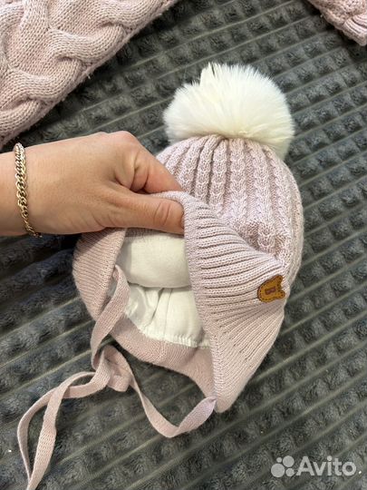 Зимний комплект на выписку девочке