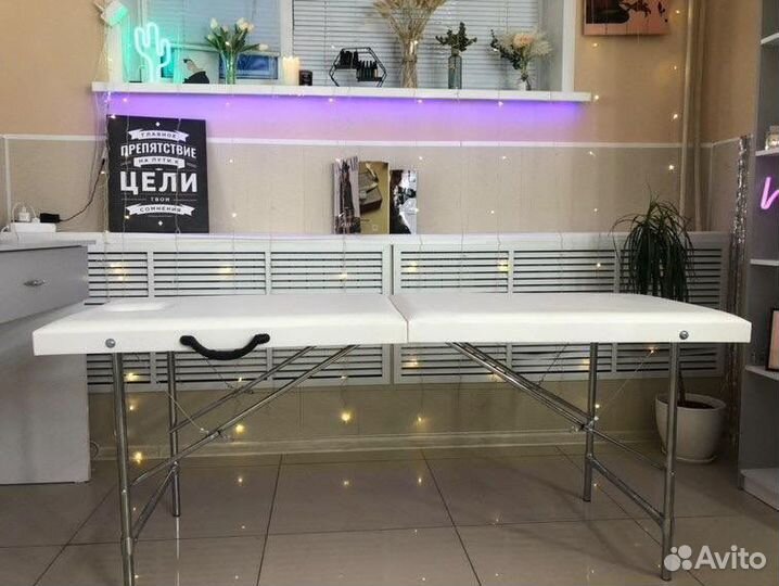 Массажная кушетка для наращивания ресниц