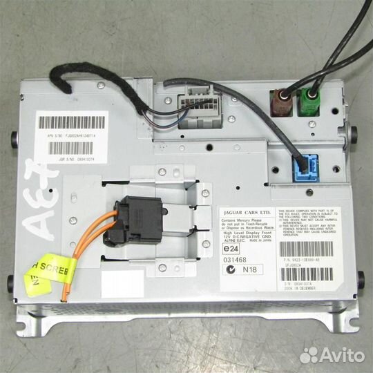 Дисплей сенсорный jaguar XF 2007-2010