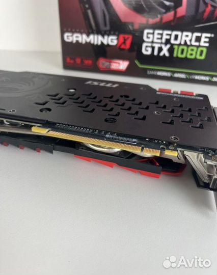 Видеокарта msi GTX 1080 gaming x