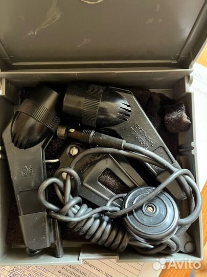 Динамический микрофон СССР октава