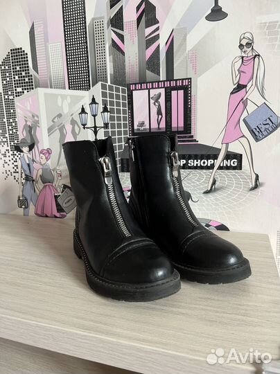 Ботинки демисезонные для девочки 36 размер