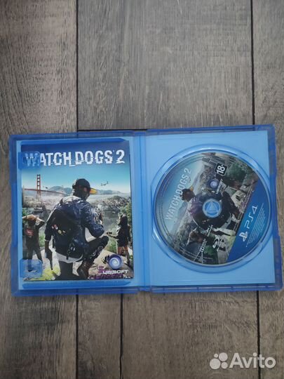 Диск Watch dogs 2 ps4
