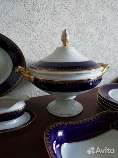 Старинный столовый сервиз. Бавария