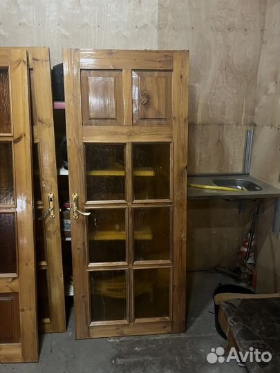 Межкомнатные двери бу деревянные