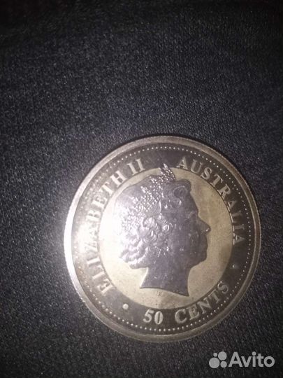 Монета Австралии 2006 год Собака