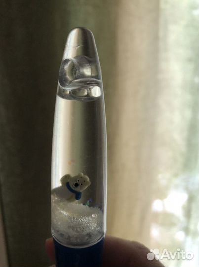 Ручка с одимпийским мишкой