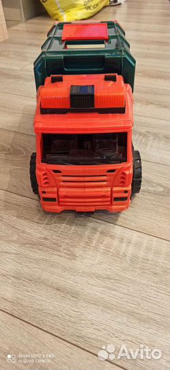 Большая машина мусоровоз