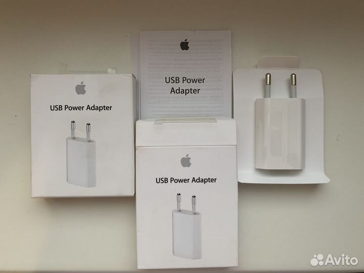 Сетевое зарядное Apple оригинал новое
