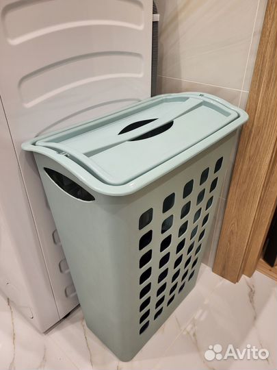 Корзина для белья узкая