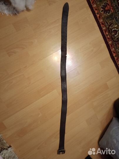 Ремень военный кожаный СССР