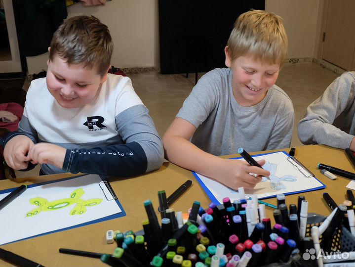 Уроки рисования/зарисовки/скетчинг/изо для детей