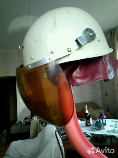 Шлем пожарника СССР