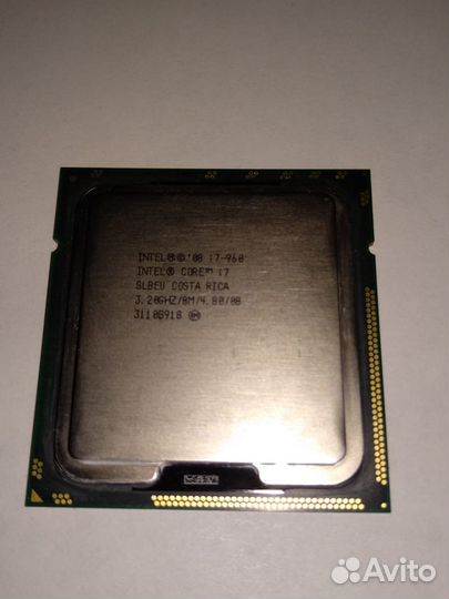 Процессор intel core i7 960 LGA 1366