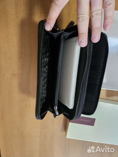 Продам мужской клатч 2 отдела, нат кожа