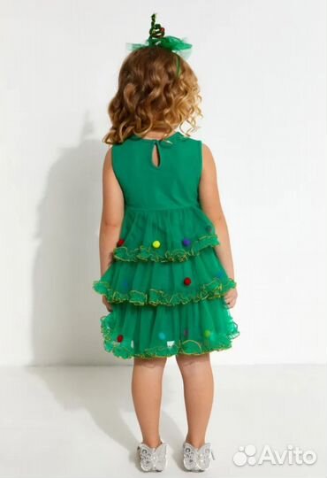 Платье ёлочки нарядное