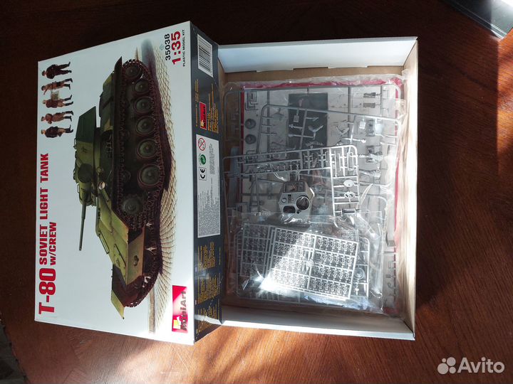 Сборные модели танков 1 35