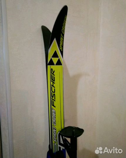 Комплект Лыжи Fischer с палками