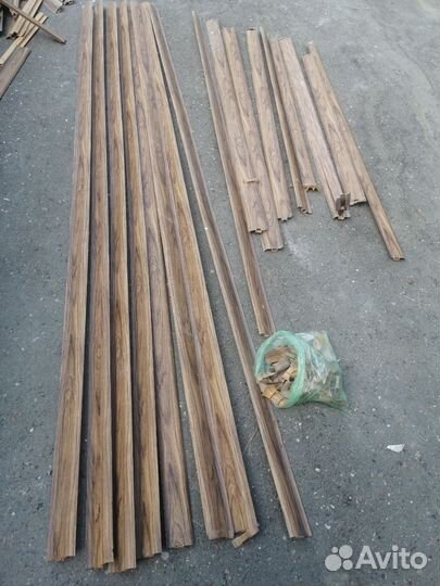 Плинтус напольный бу