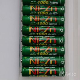 Аккумуляторы NI-ZN 1,6 В